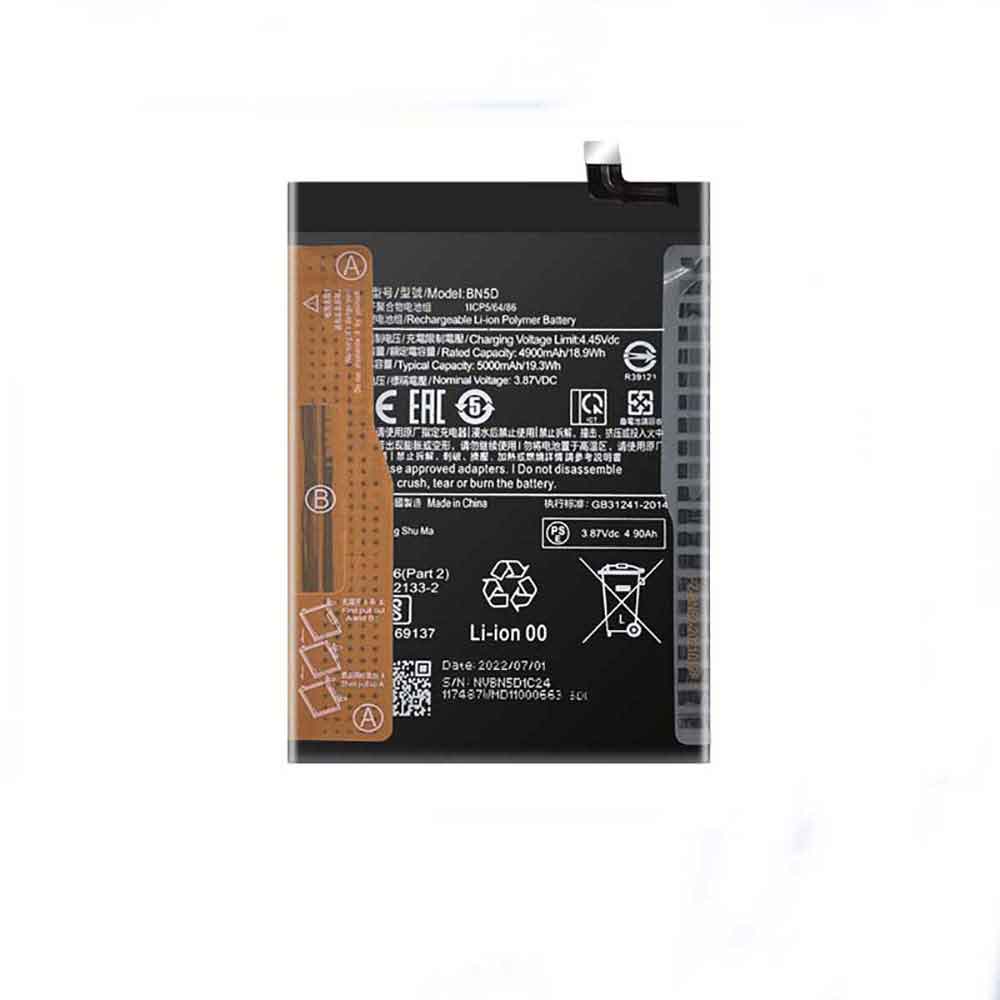 Batería para Gaming-Laptop-15.6-7300HQ-1050Ti-xiaomi-BN5D